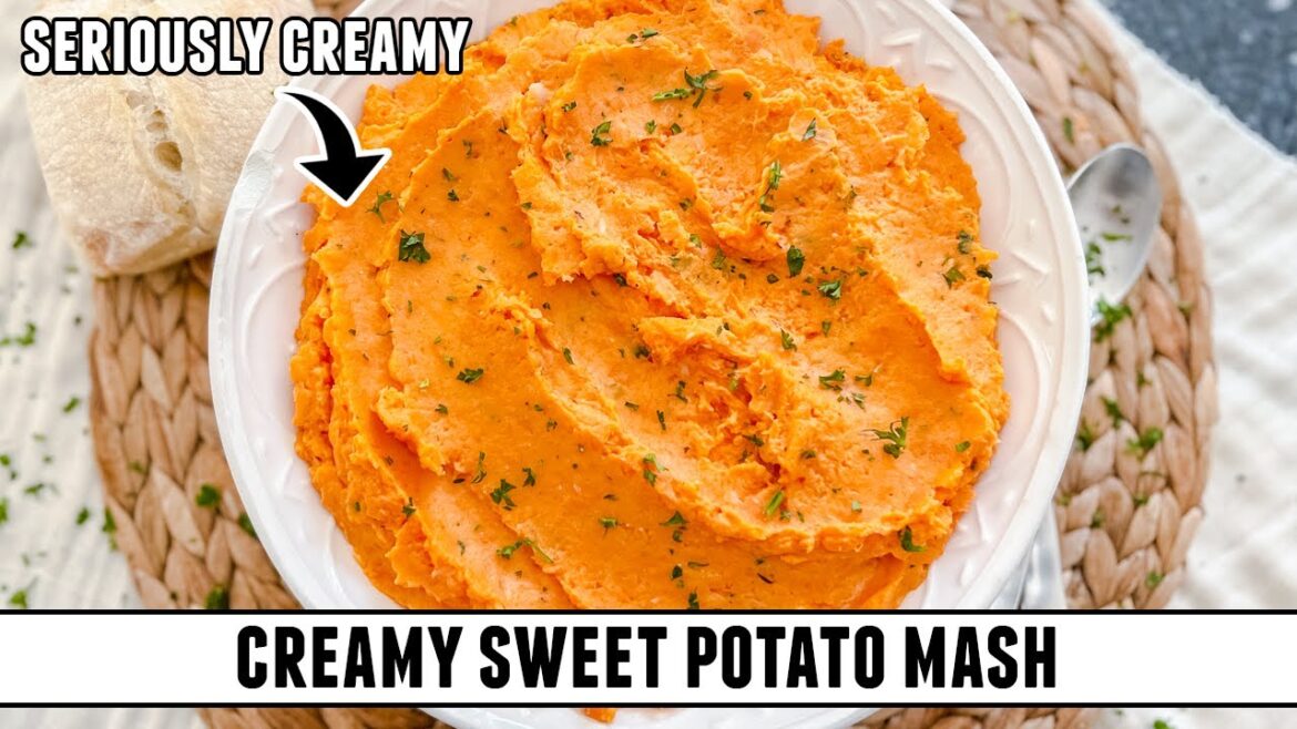 CREAMY Mashed Sweet Potatoes | SUPER EASY 30 Minute Recipe CREAMY Mashed Sweet Potatoes | SUPER EASY 30 Minute Recipe