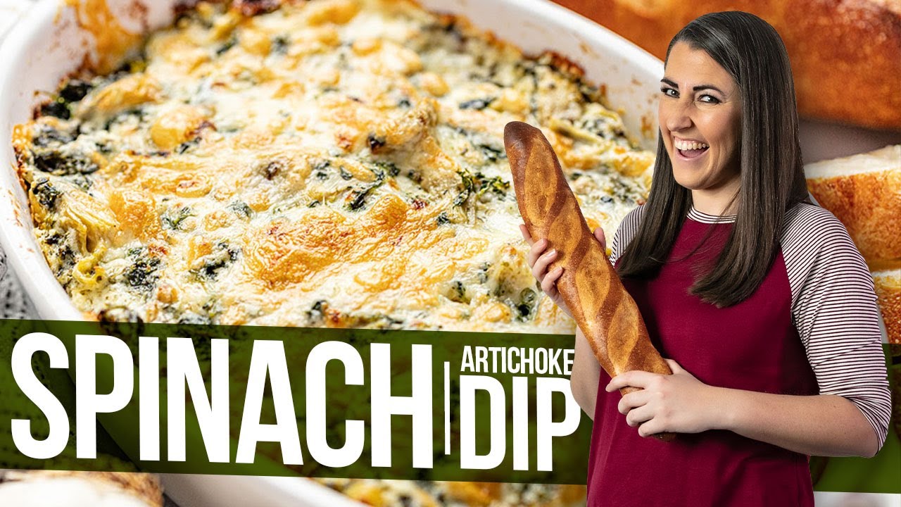 Cheesy Spinach Artichoke Dip - Dining and Cooking