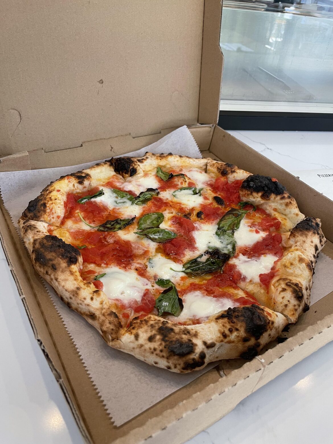 Pizzeria Sei. It's definitely a unique style! Really enjoyed it.