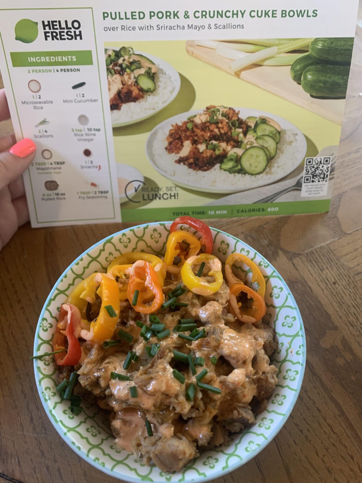 Sometimes you need to improvise (even though you shouldn’t have to). Still very tasty!