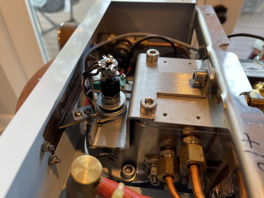 Paddle modification on La Marzocco Linea Mini