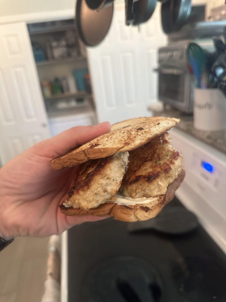 Chicken burgers made with Ghost/Reaper/Habanero/Scorpion powder.
