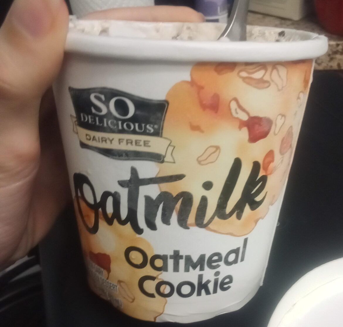 Don't overlook cheap stores for specialty treats! This oatmeal cookie ice cream was $1.49 at Grocery Outlet... in CA! Plus loads of other steals.