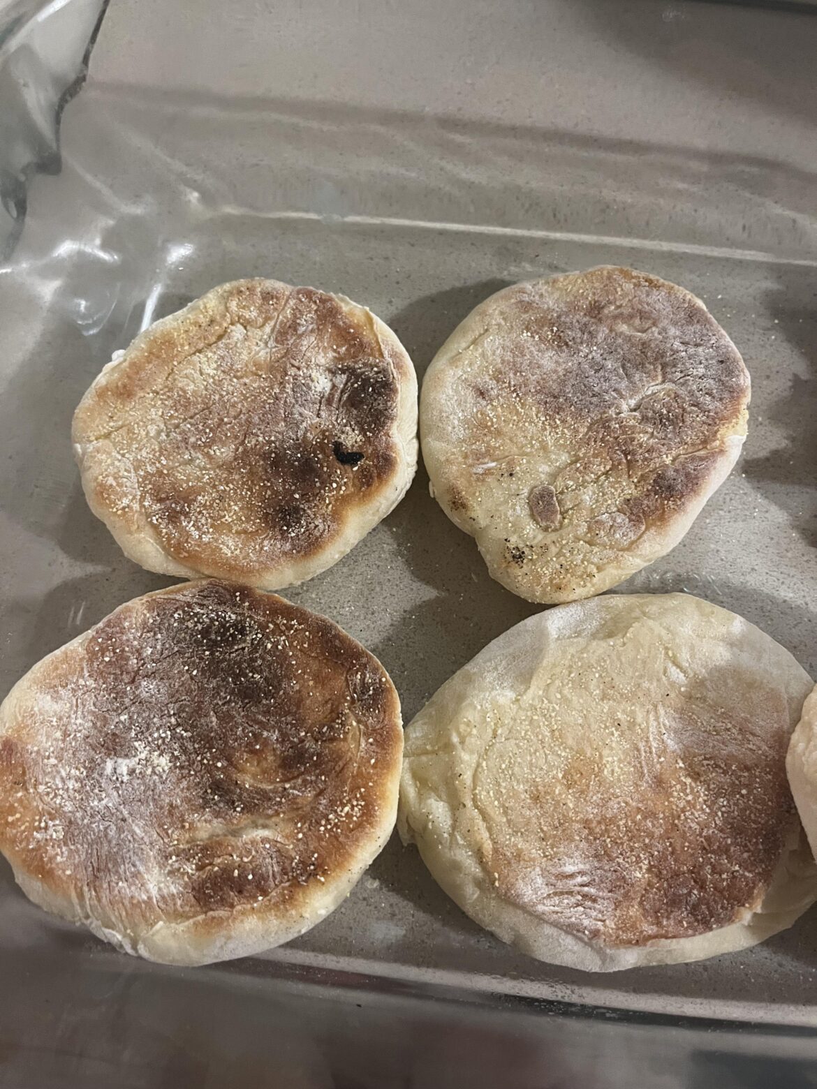 First time making English Muffins. Is there an easy way to knowing it’s done all the way through?