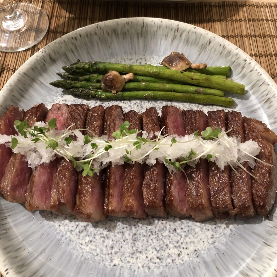 Wagyu steak for my husband