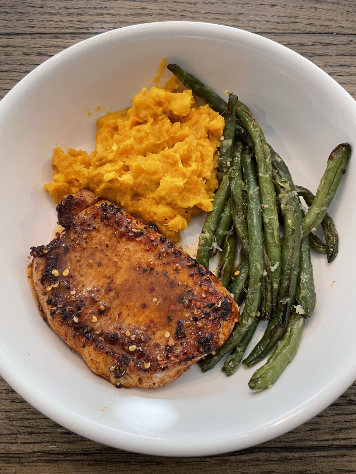 Honey Butter BBQ Pork Chops 🤤