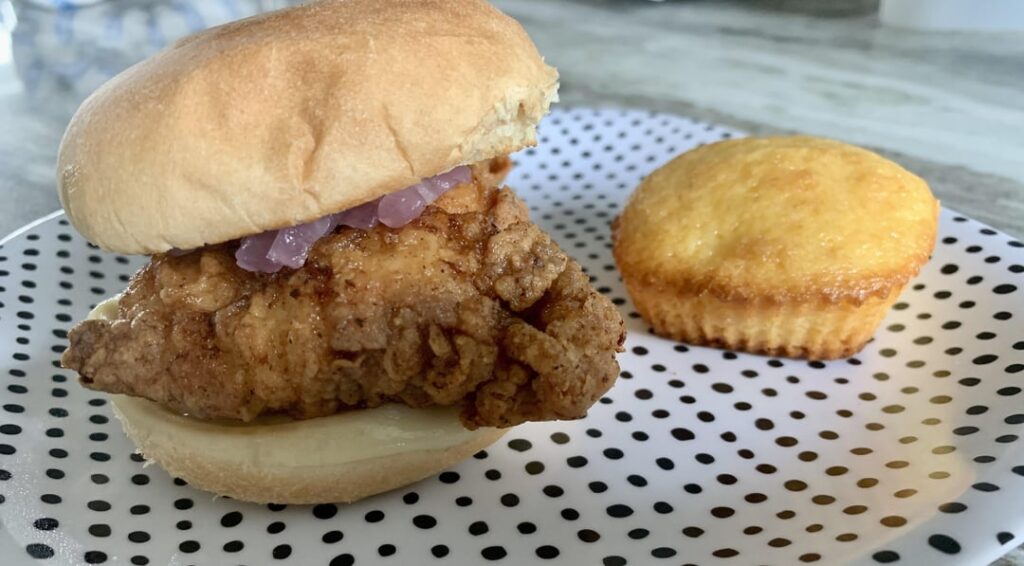 I fried chicken for the first time. Being able to make my own extra crispy fried chicken is dangerous to my health but also delicious.