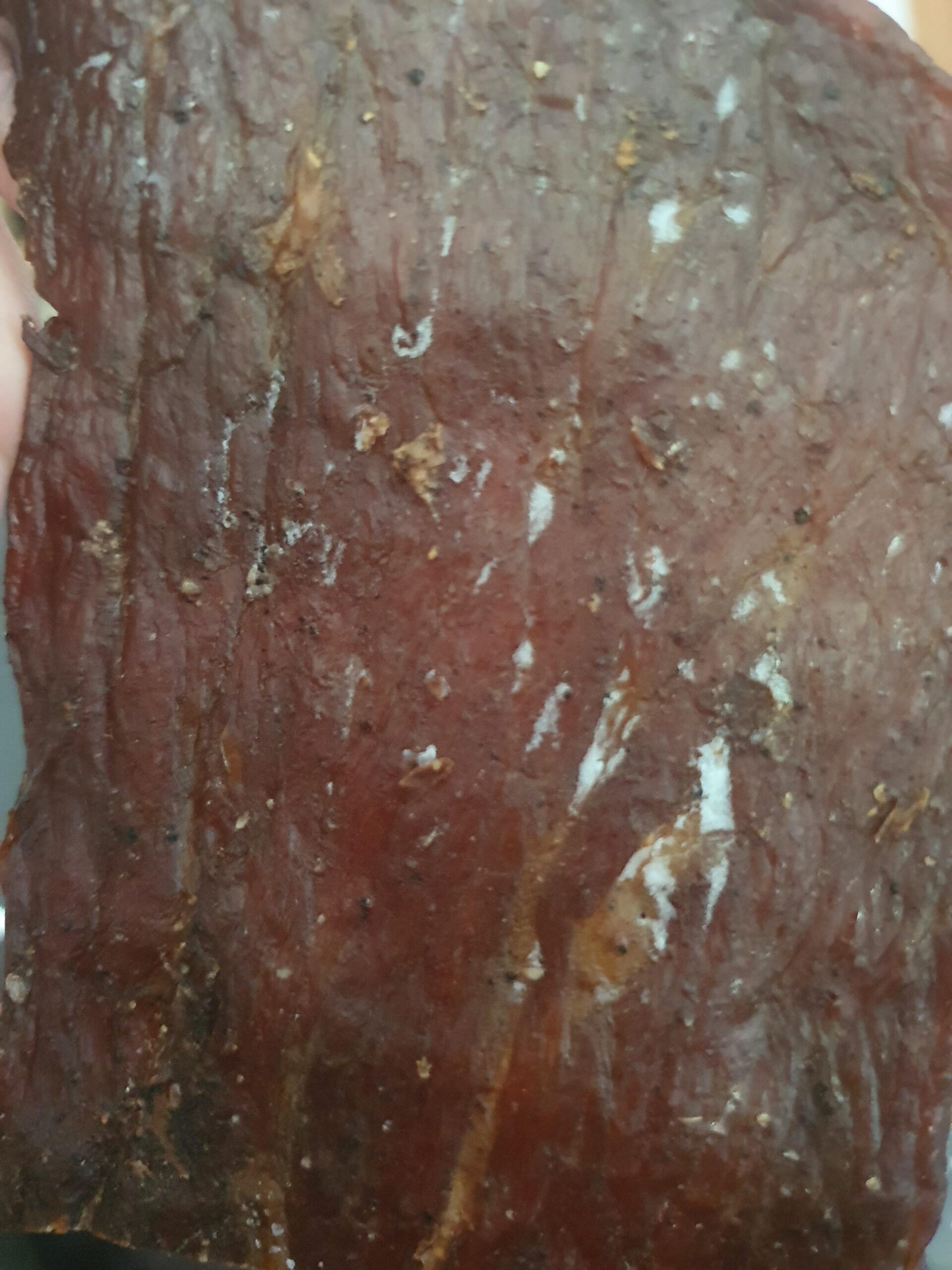 White spots on jerky, can I still eat this? Dining and Cooking