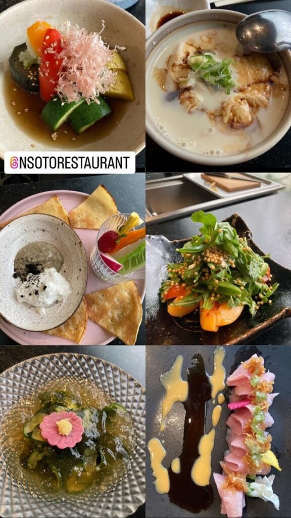 Dinner at n/Soto Dinner at n/Soto