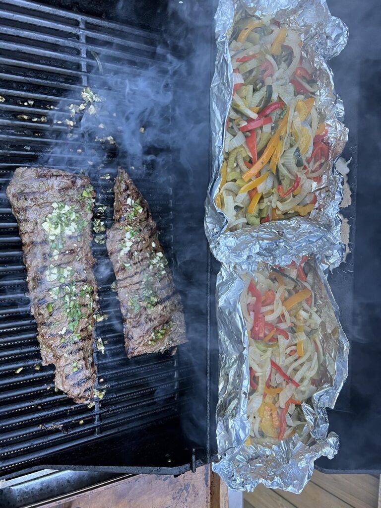 Marinated Flank Steak Feast