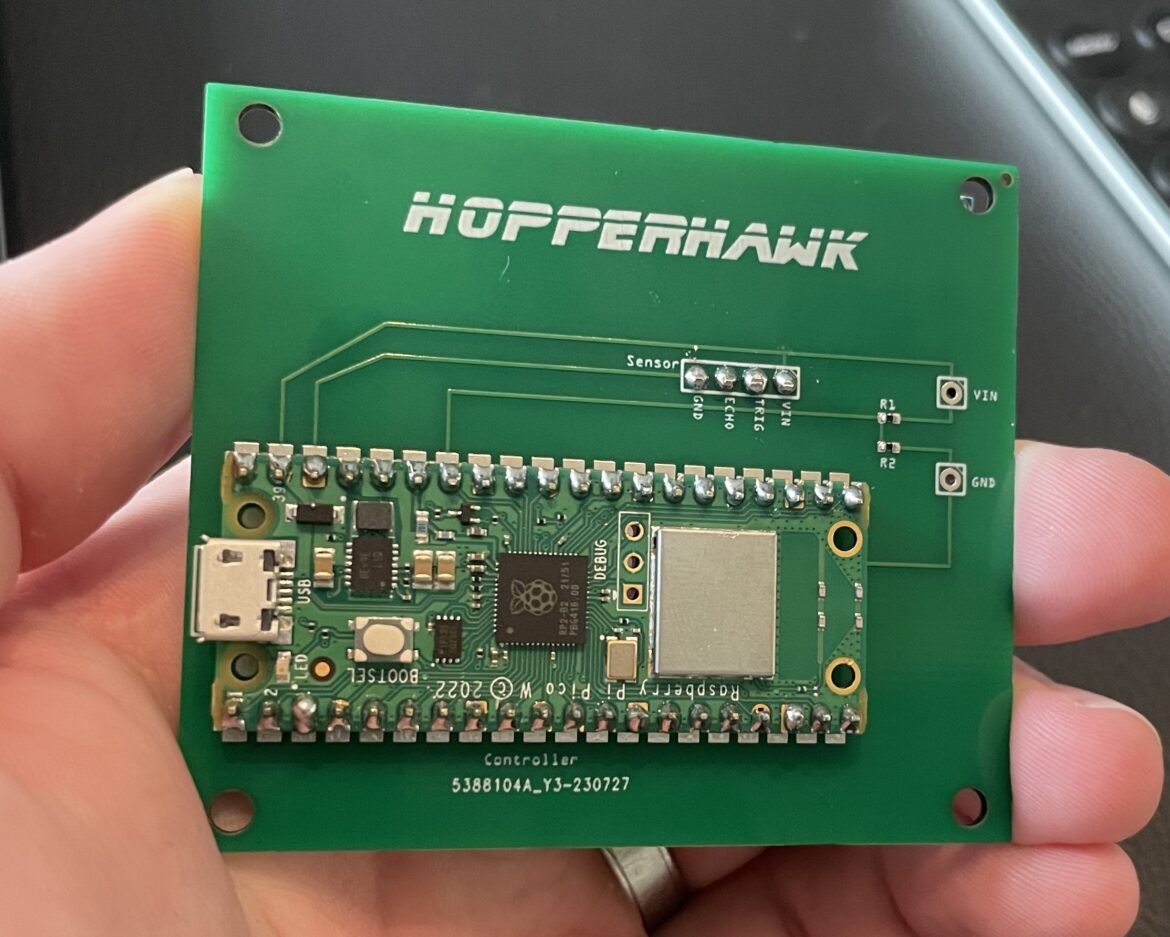 HopperHawk - I built a sensor to monitor my pellet smoker's hopper level!