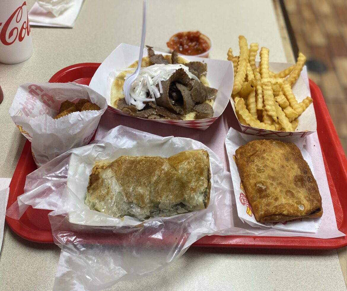 Gyro, pizza puff, spanakopita- aka the r/Chicagofood trifecta