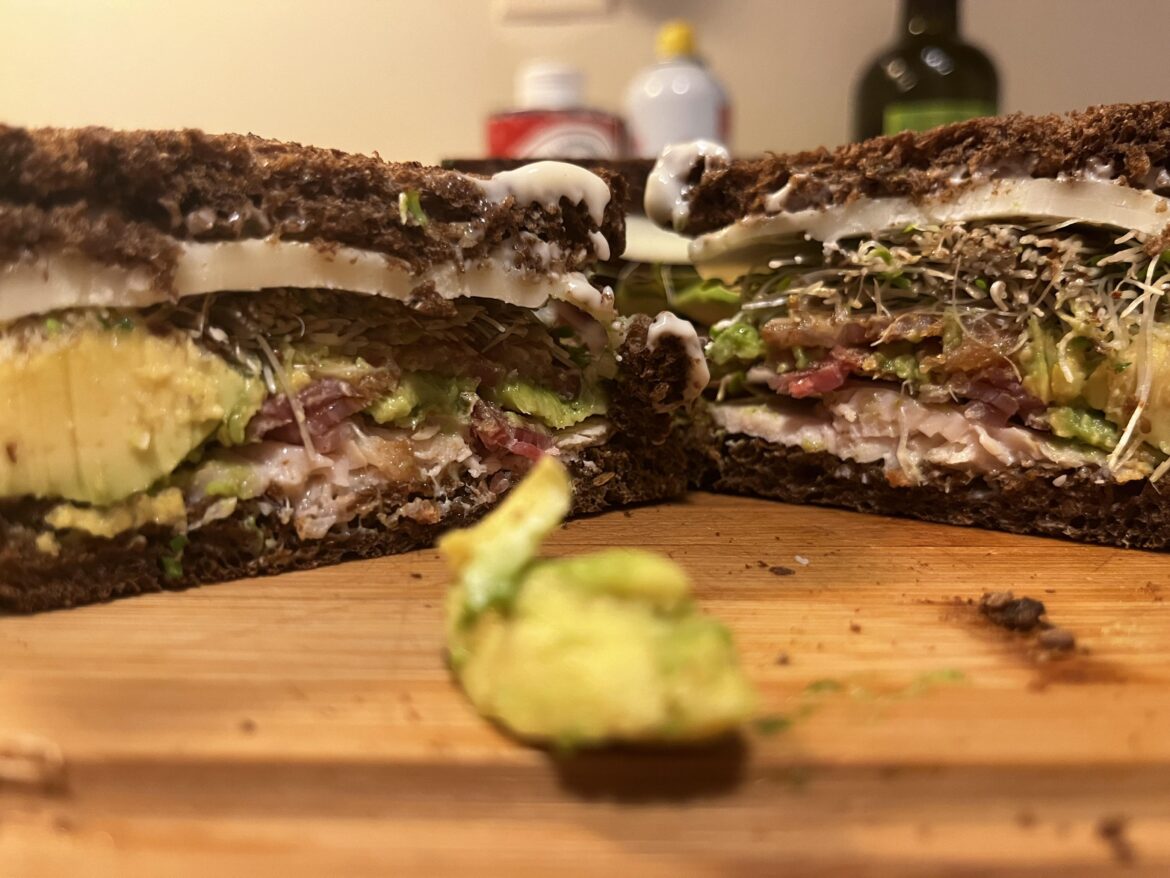 Late night pumpernickel party