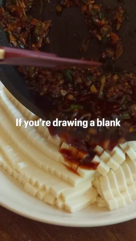 10 Minute Chili Garlic Silken Tofu