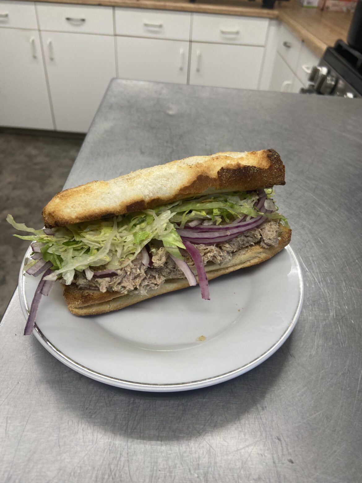 Boss has me closing, so I took the liberty of making myself dinner