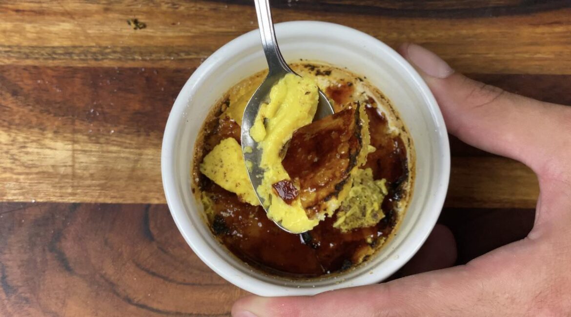 2 ingredient creme brulee (recipe in coments)