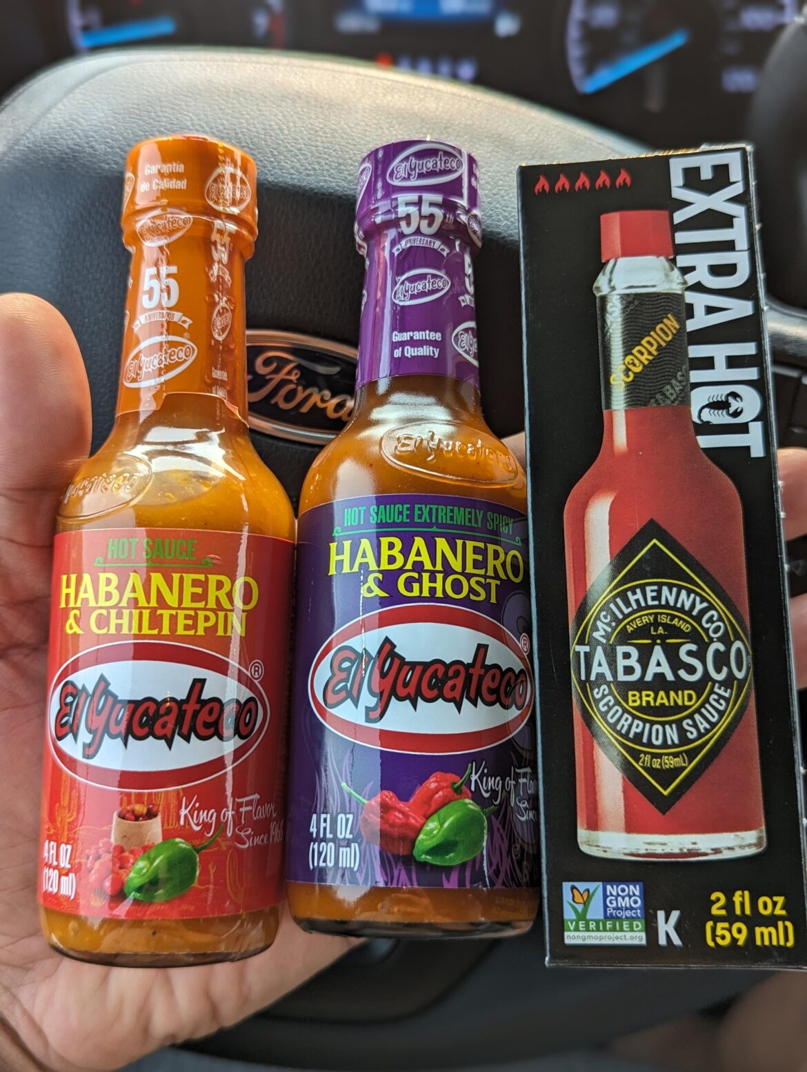 Found some of the new El Yucateco at a Mexican grocery