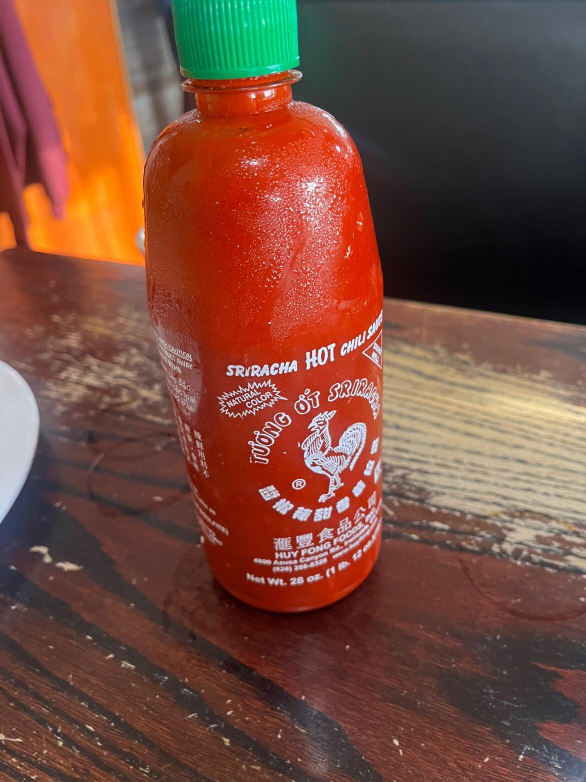 My local breakfast place has either become very ritzy, or they are unaware of what they have