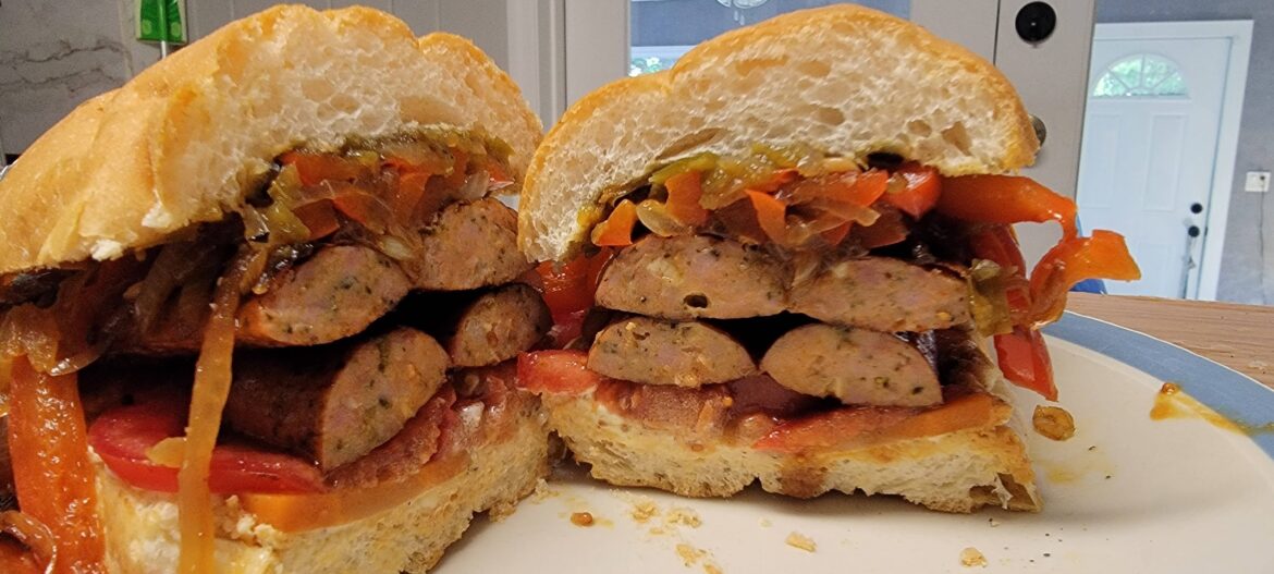 Sausage torta