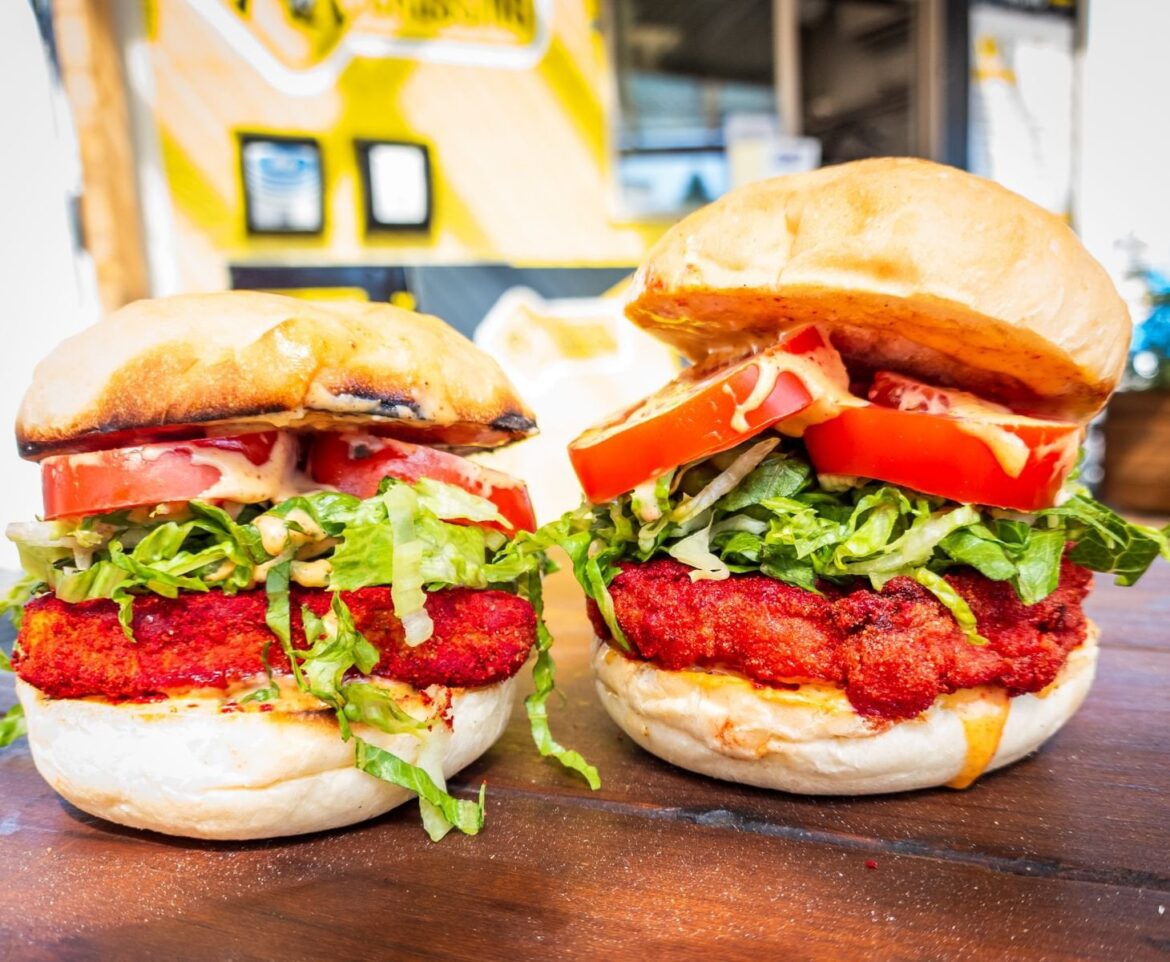 Taki's Fuego chicken sandwich