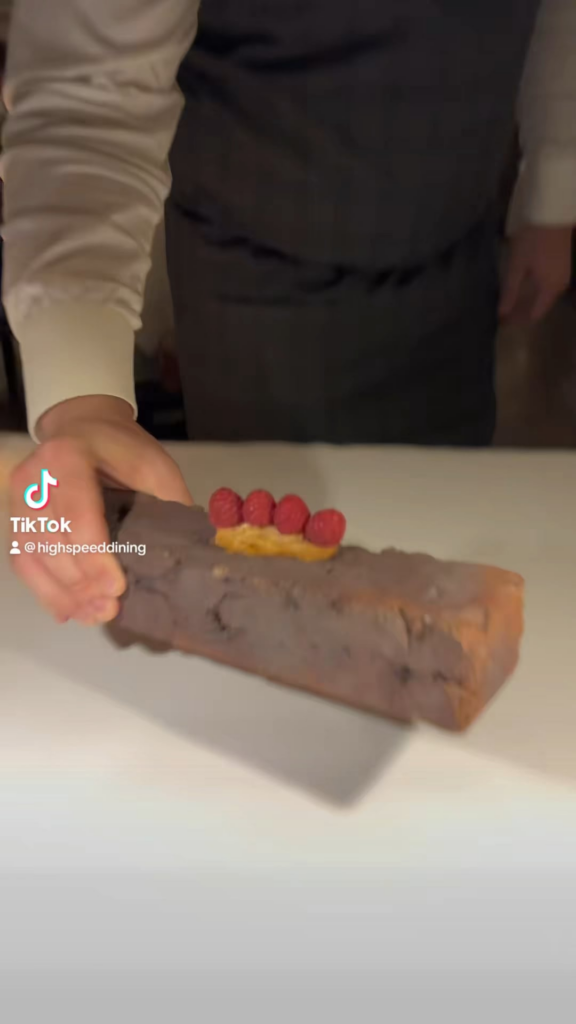 4 berries on a brick?