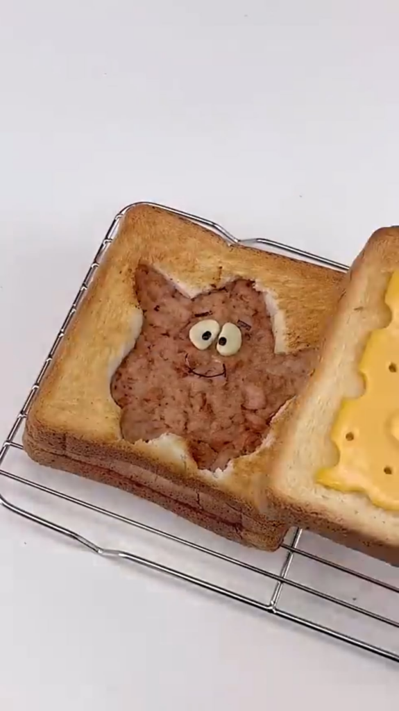 SpongeBob themed "sandwich"