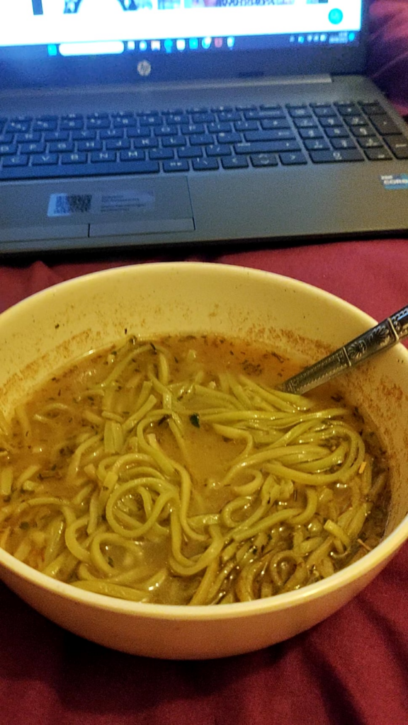 Let's enjoy Spinach Noodles 🤤