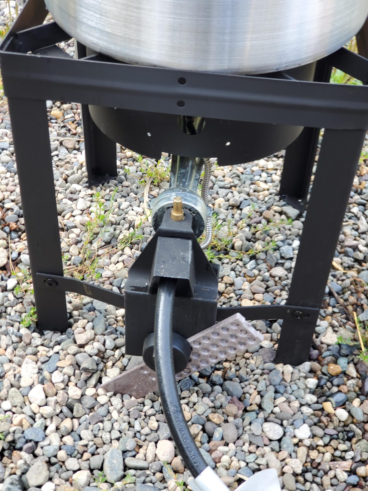 Turkey fryer canning hack