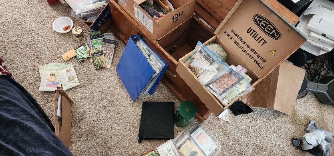 Who else is going through their seeds right now?