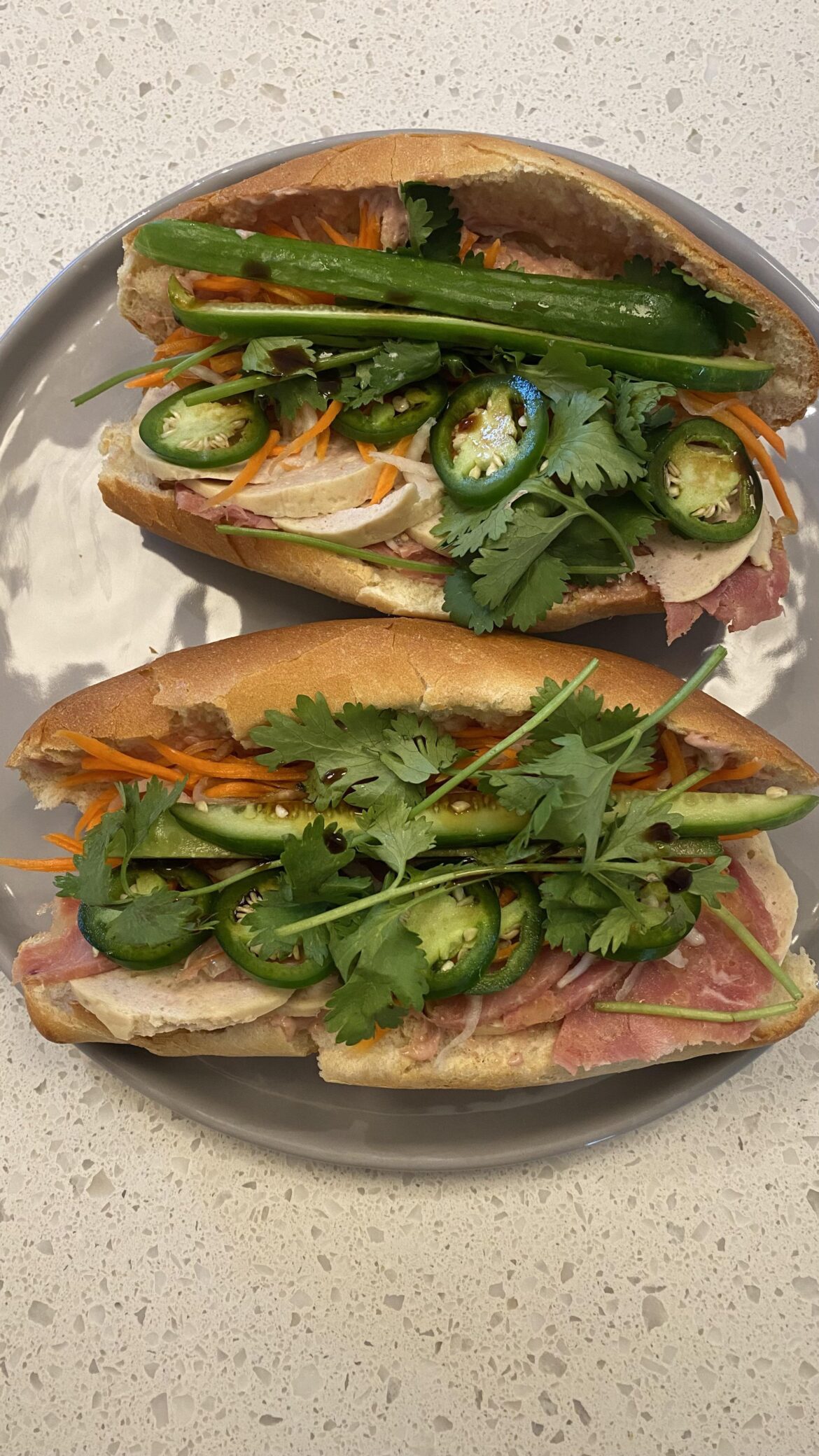 I made banh mi