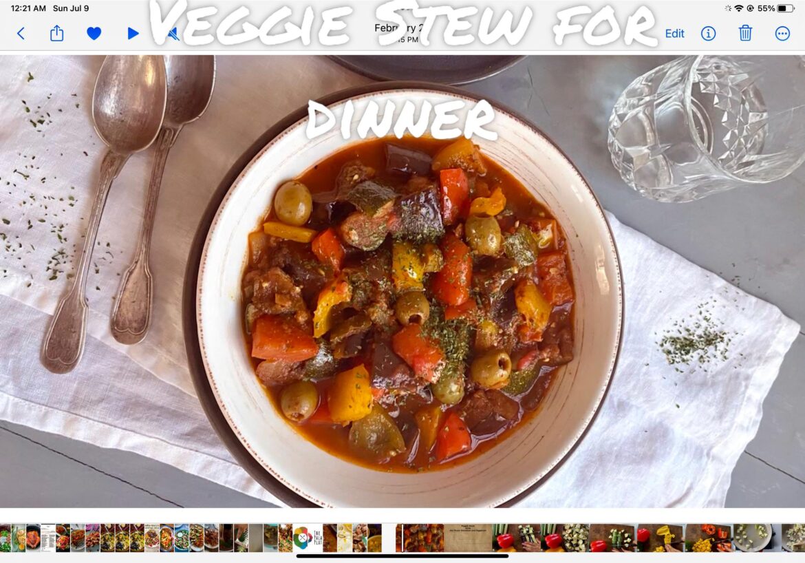 Spanish Veggie Stew