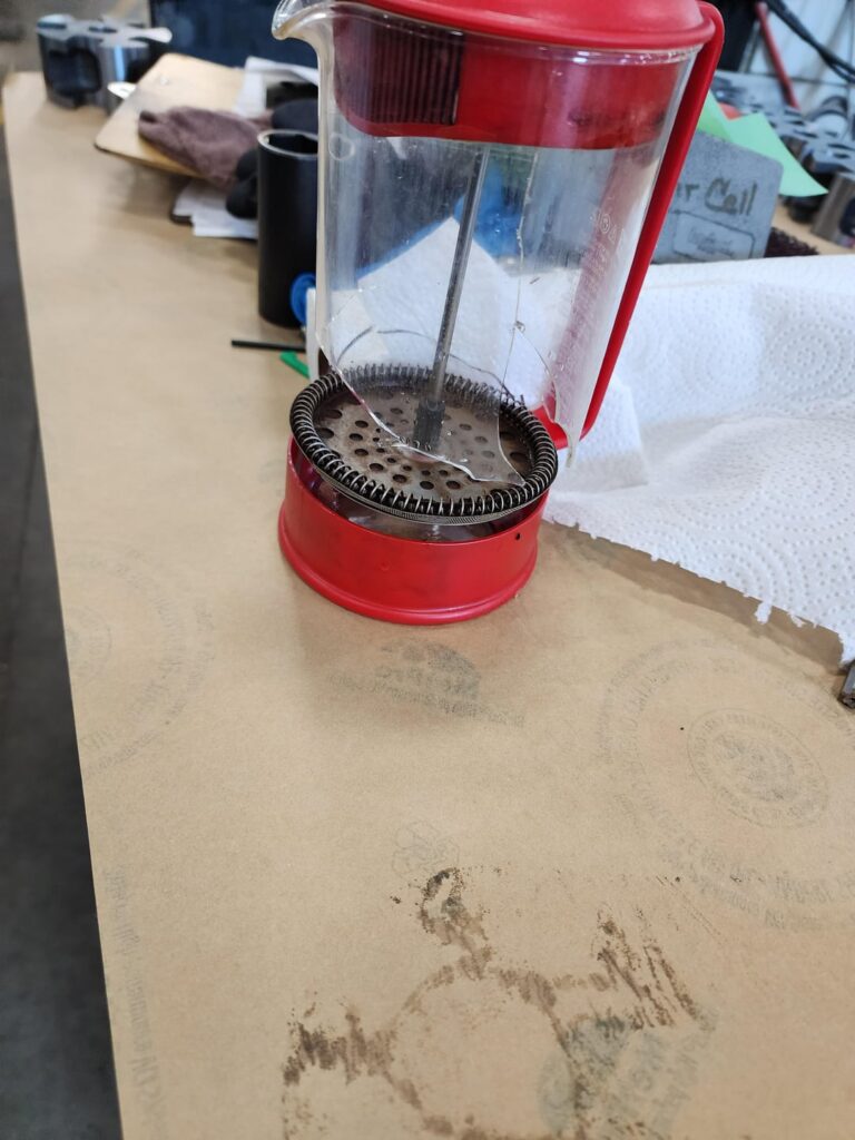 My old and new tool box coffee stations