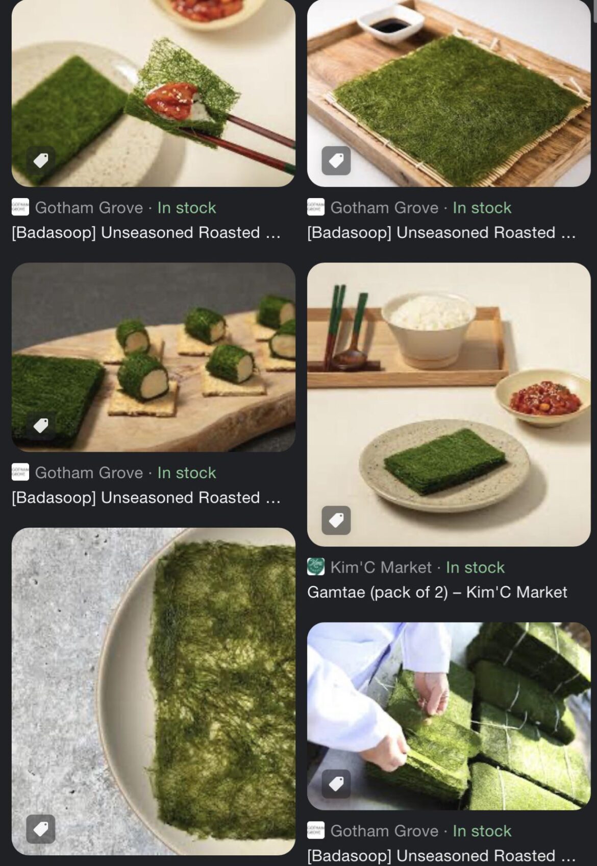 NYC: Where to find and buy gamtae seaweed