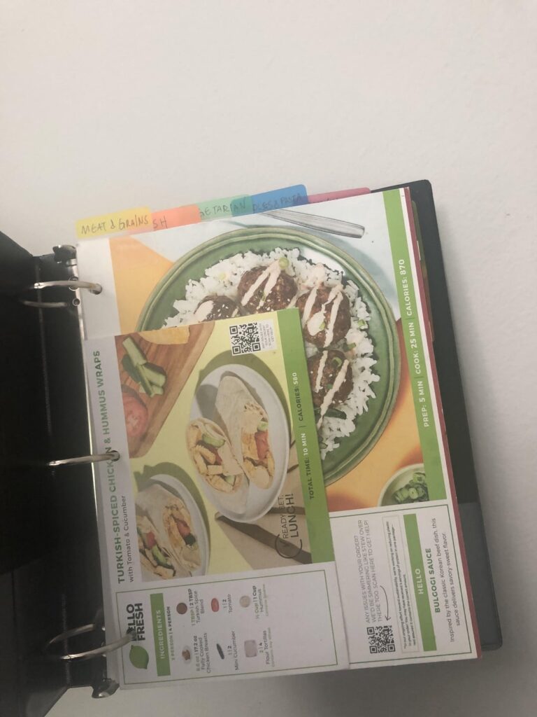 Finally have enough recipes for my own little binder