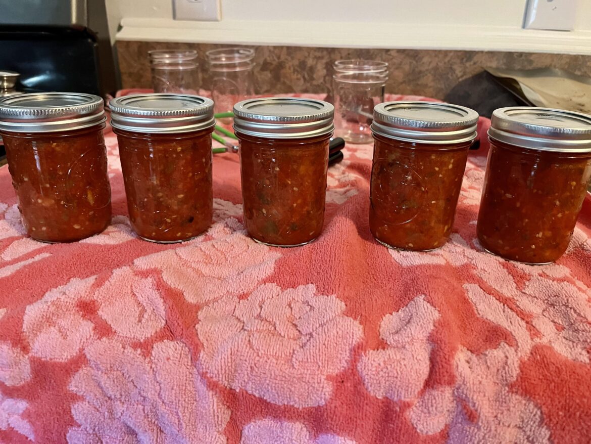 Only got two and a half pints from the Ball salsa ranchera recipe. Any other roasted salsa suggestions?