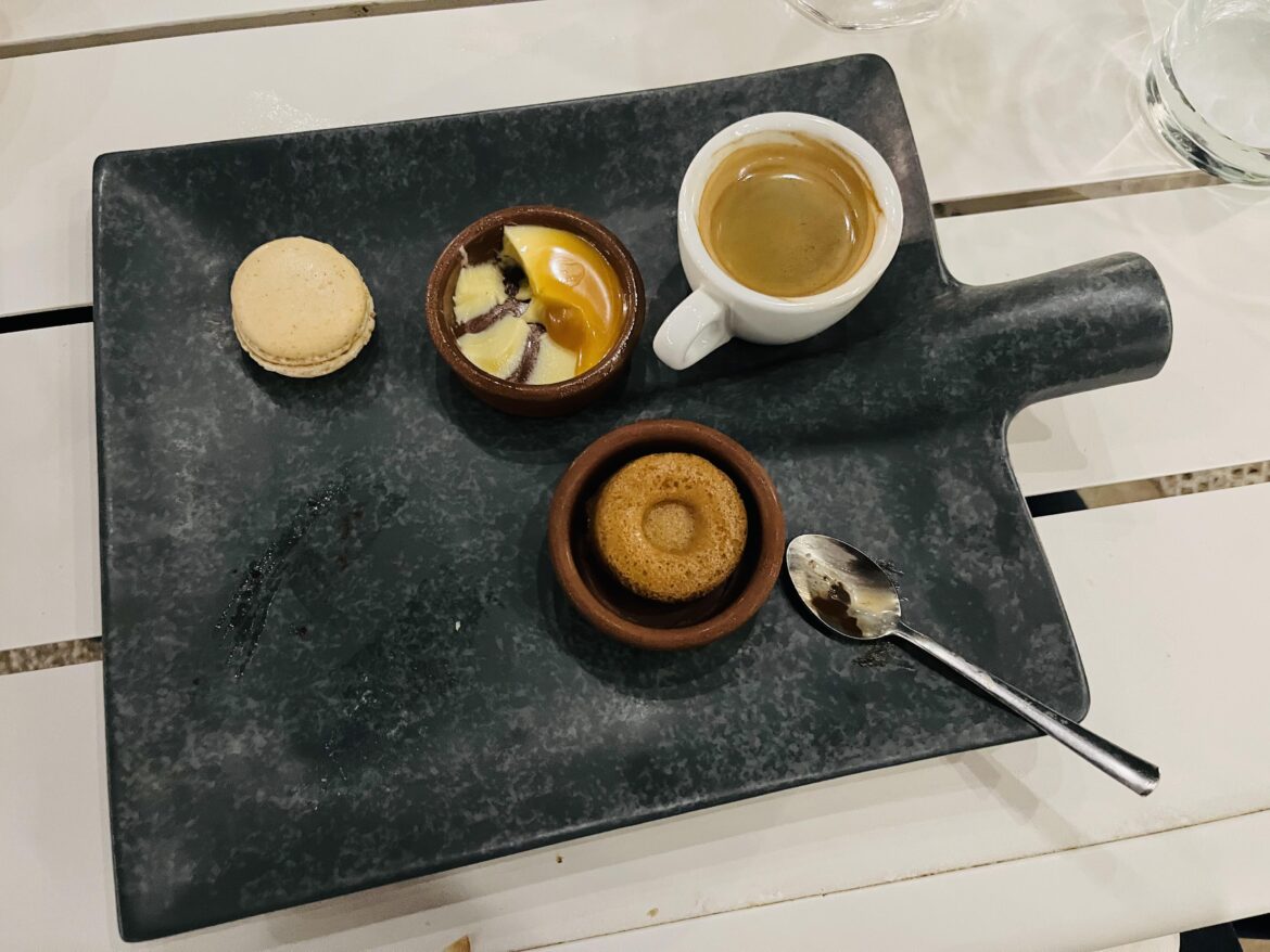 Coffee on a Shovel-plate