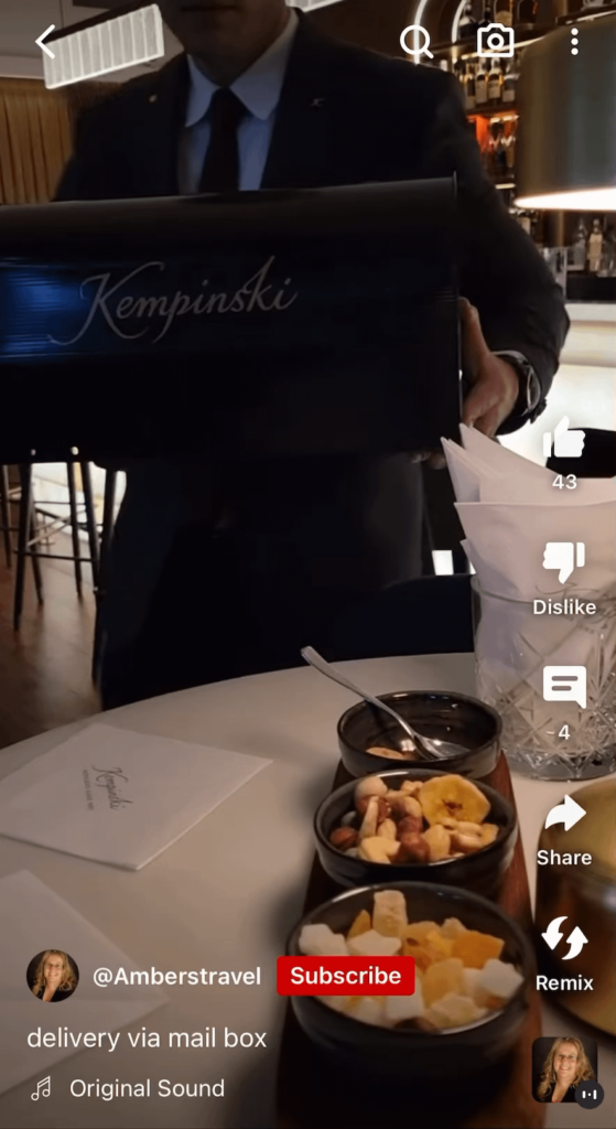 A drink in a mailbox