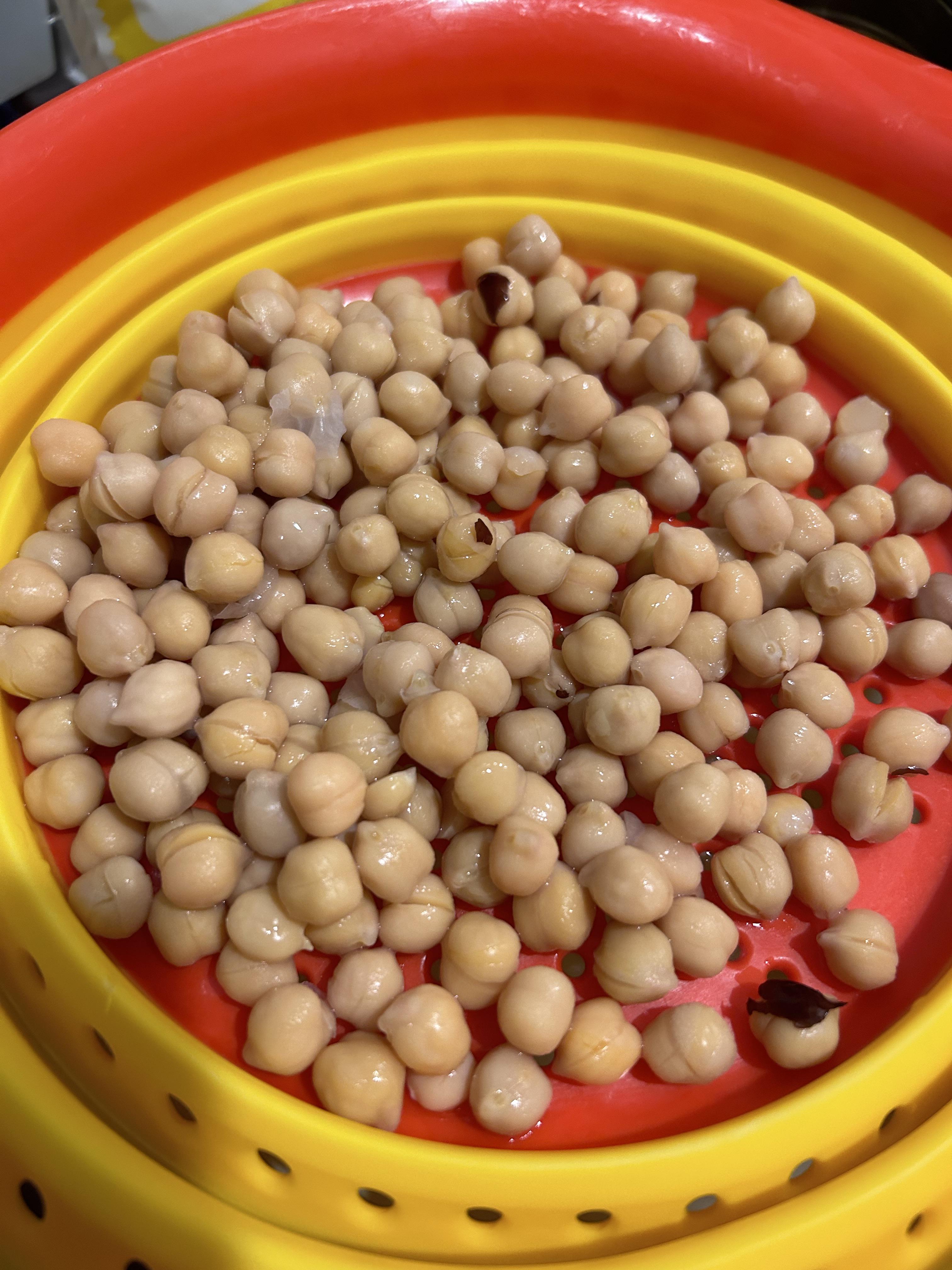 Trying to make chickpea bolognese, has anyone seen these red things in