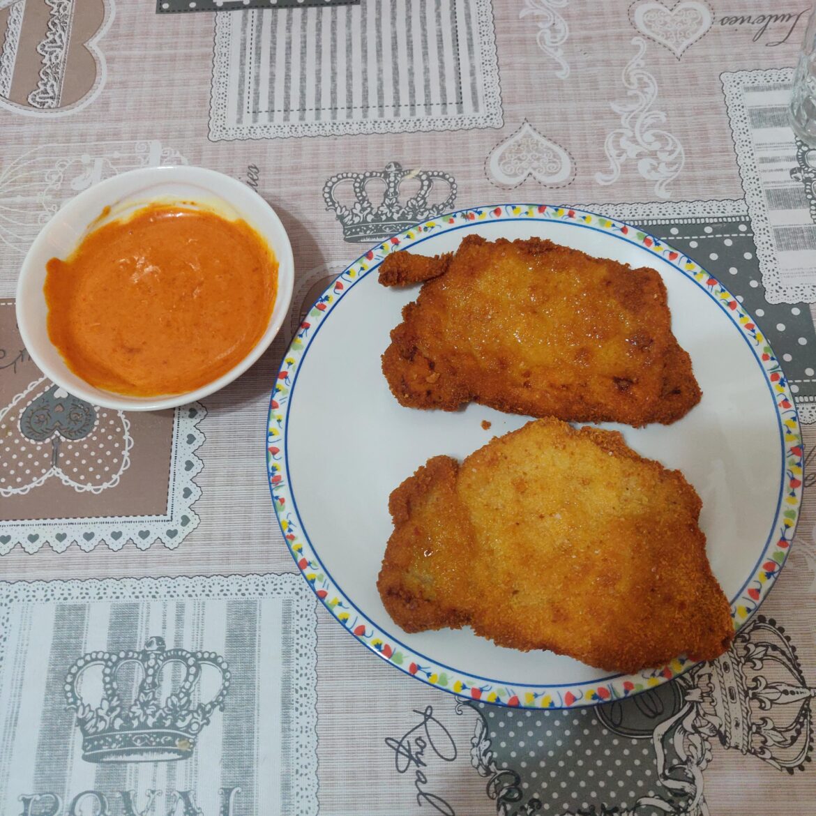 Tonkatsu with gochumayo