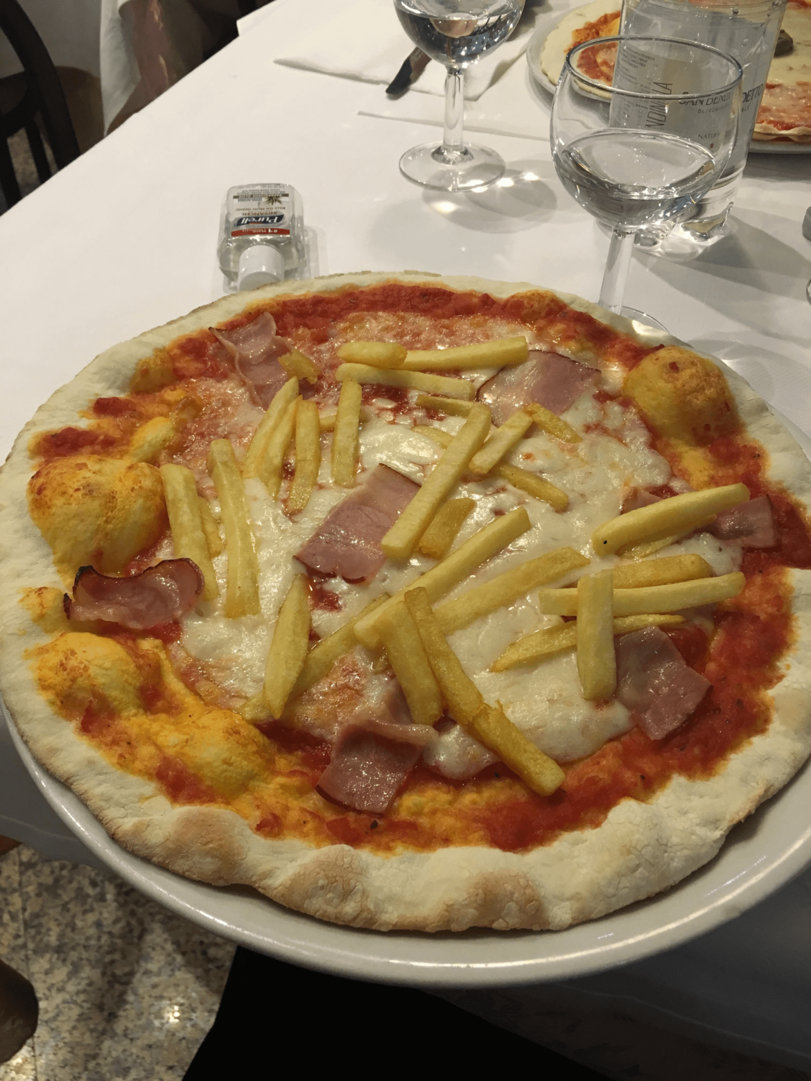 “Pizza American” i ate in rome on this day three years ago
