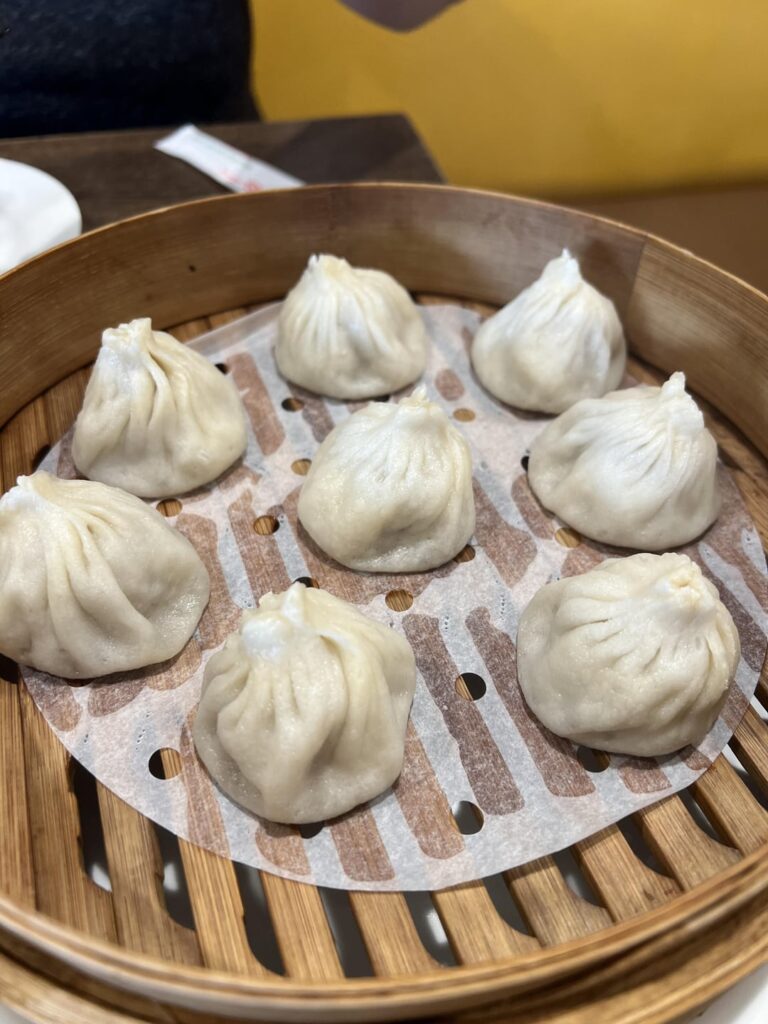 Dumplings and Spicy Beef Noodle Soup from P.P.Pop in Monterey Park