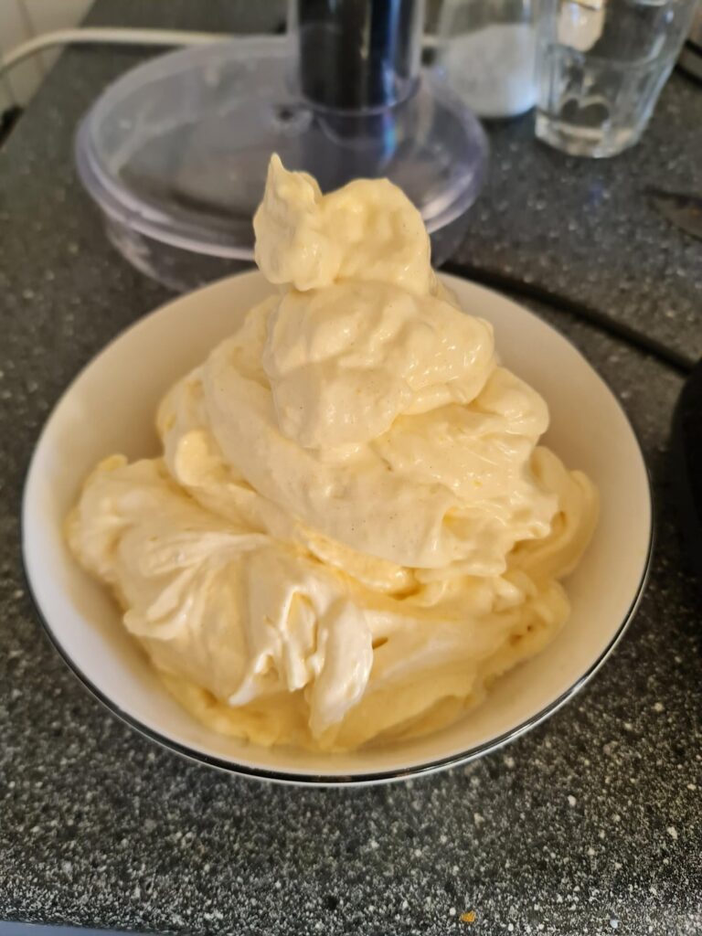 Scale broke and accidentally made more than a liter of protein ice cream