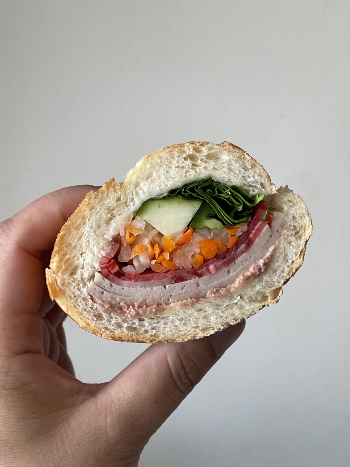 on my bành mì bullshit again! combo from my local Viet market’s grab n’ go section for $4.49