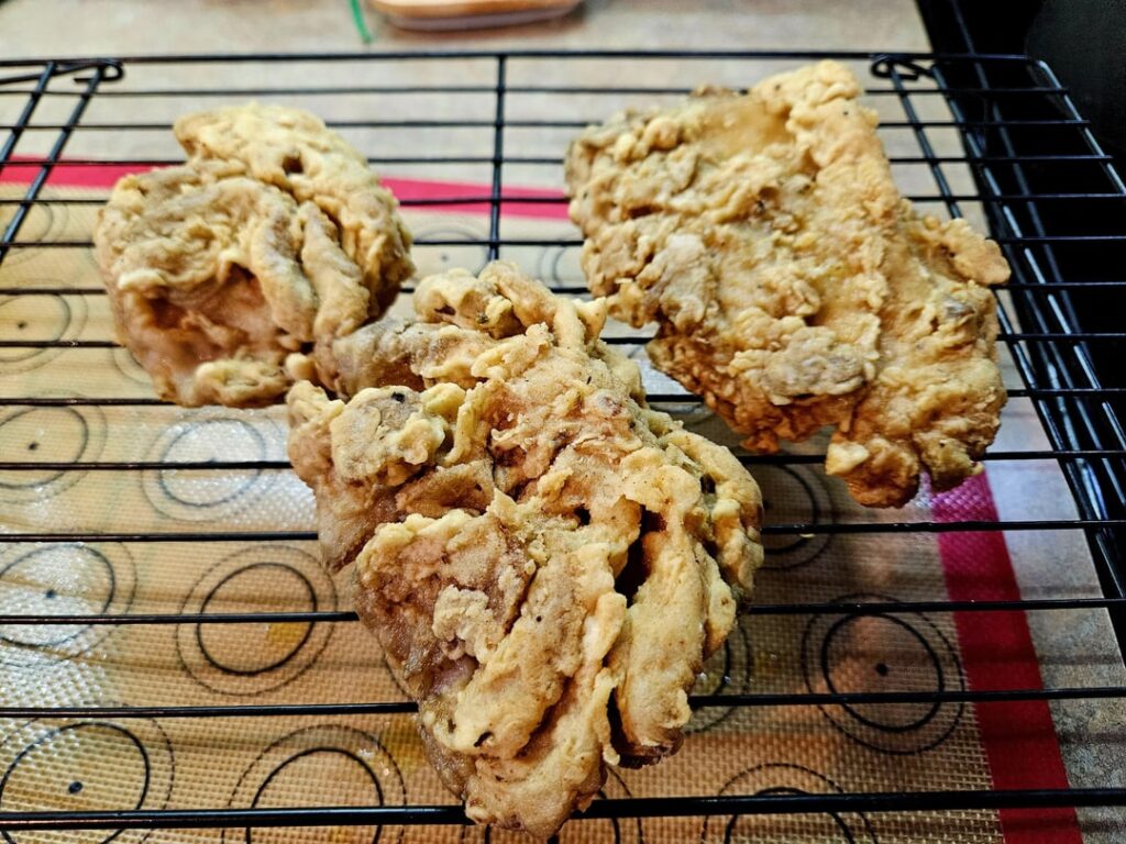 Fried "Oister" Mushrooms!!!!!