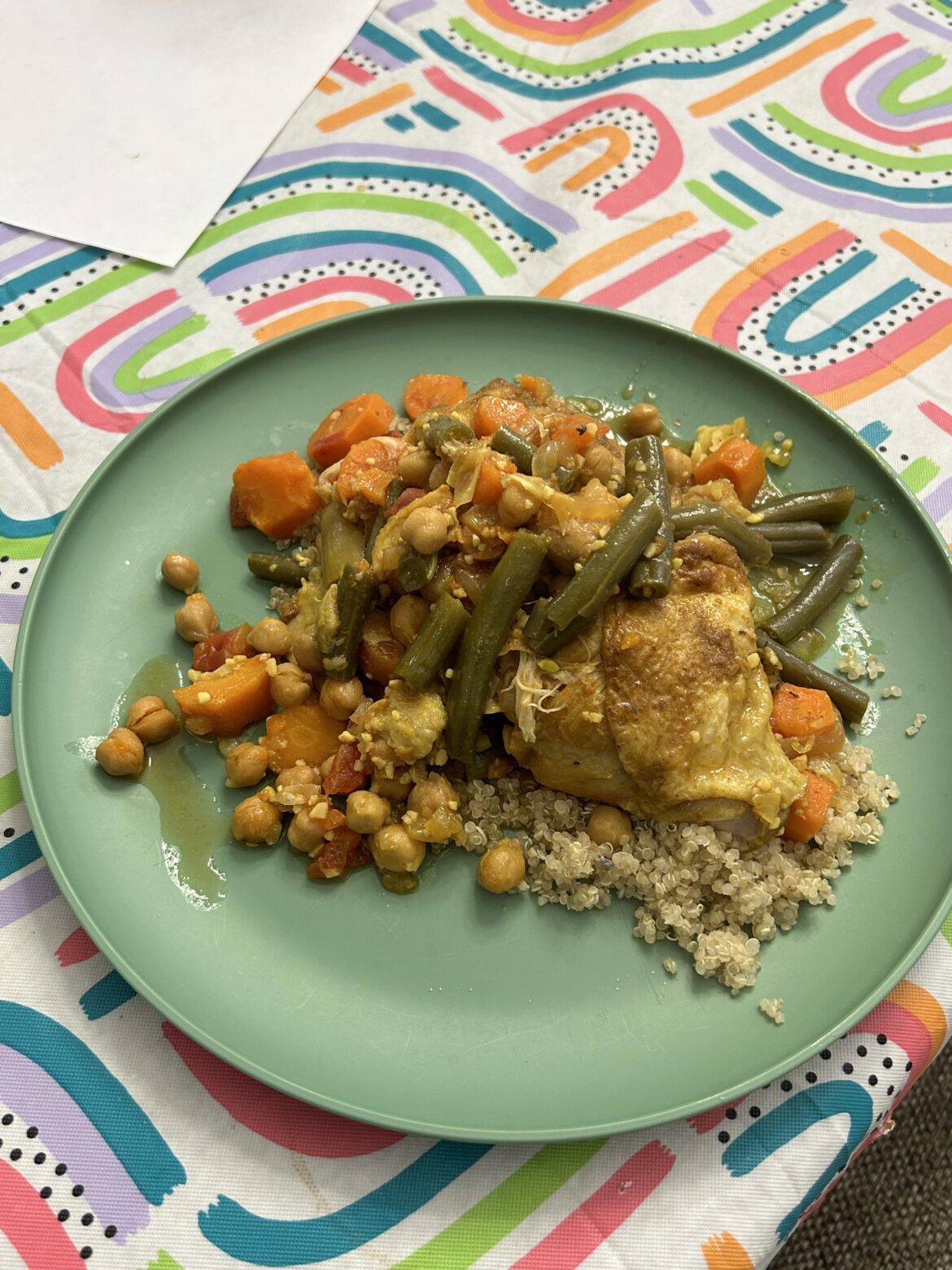 Slow cooker chicken and vegetables