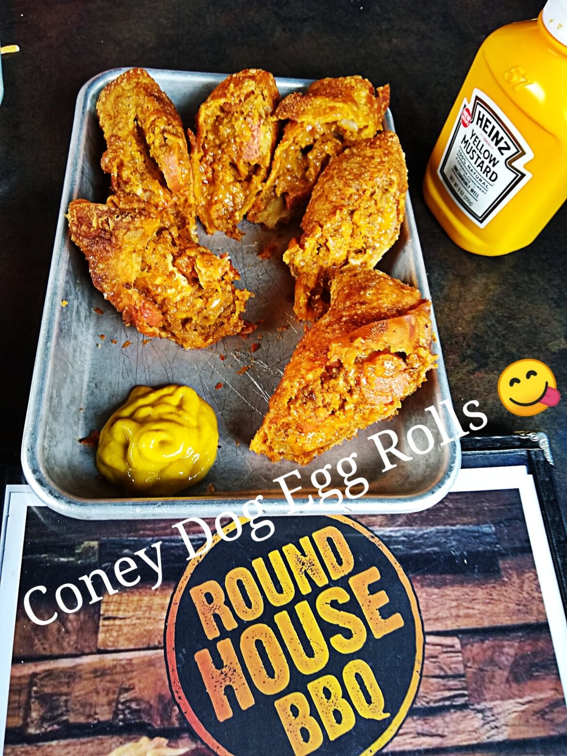 Egg Rolls filled with Hotdogs, Chili and Creamy Cheese 😋