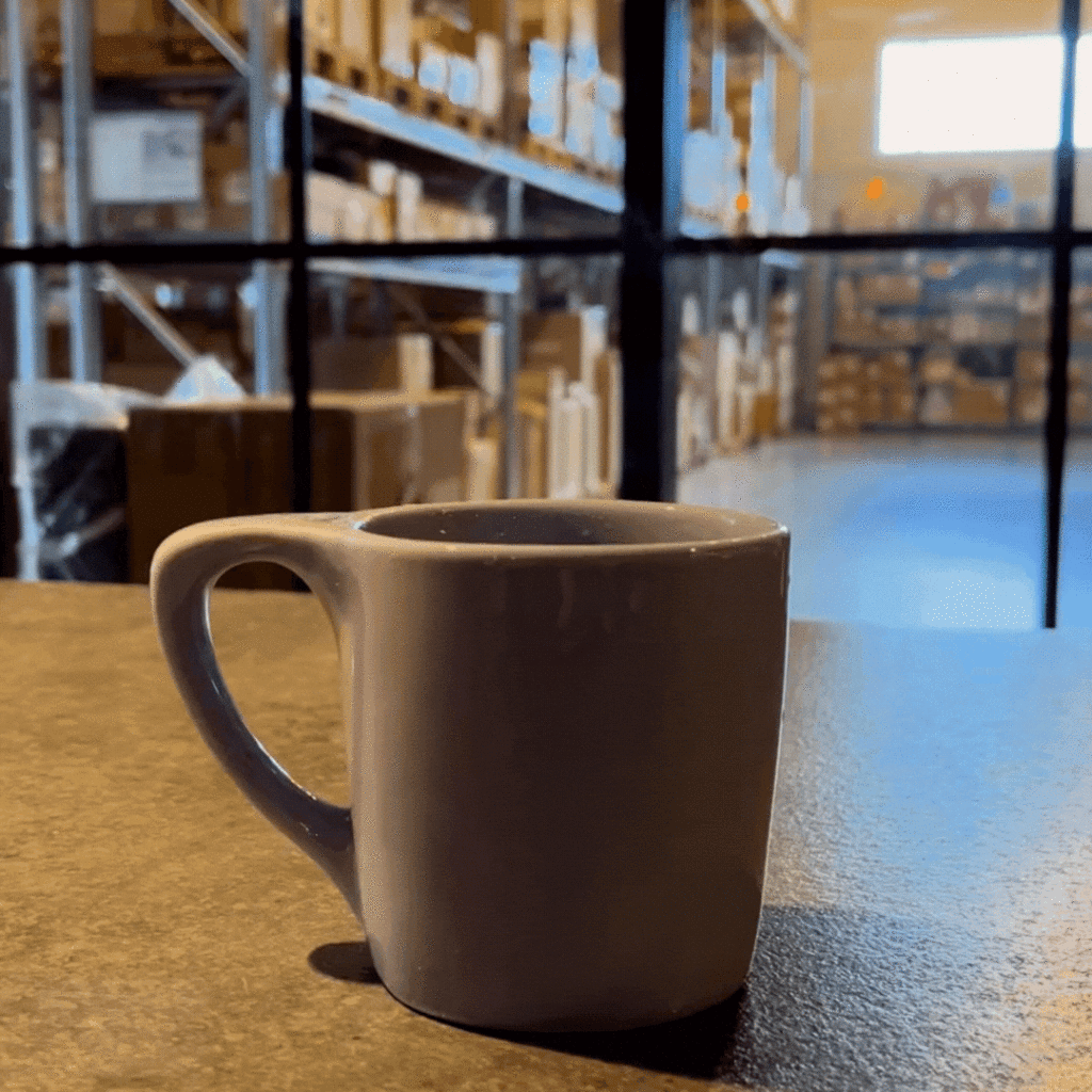 It's rainy but all's ok with a warm coffee <3