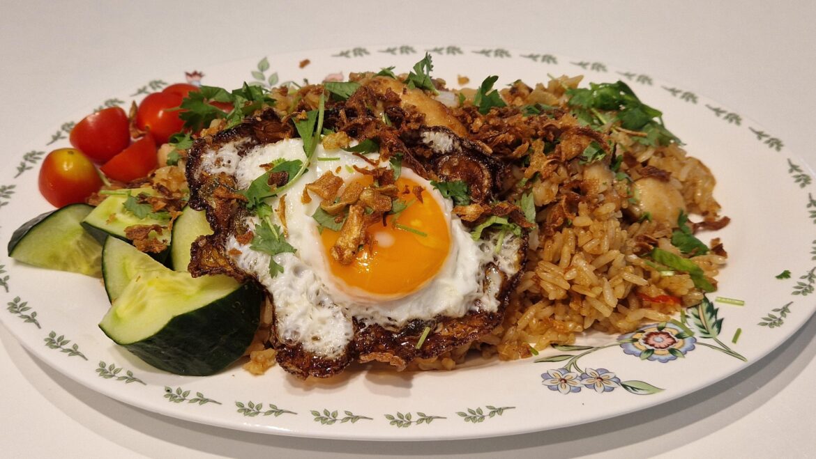 Nasi Goreng. Indonesian fried rice. My go to weeknight meal when i have leftover rice.