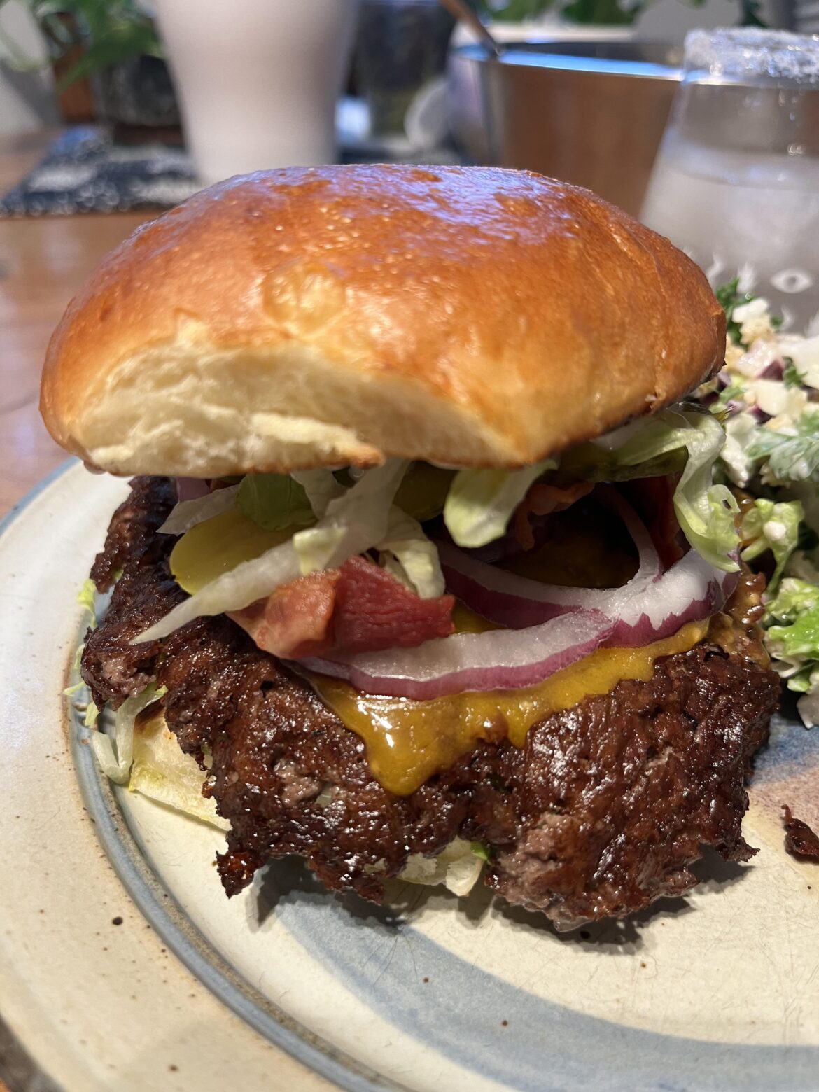 Smash Burg w/ Homemade Bun