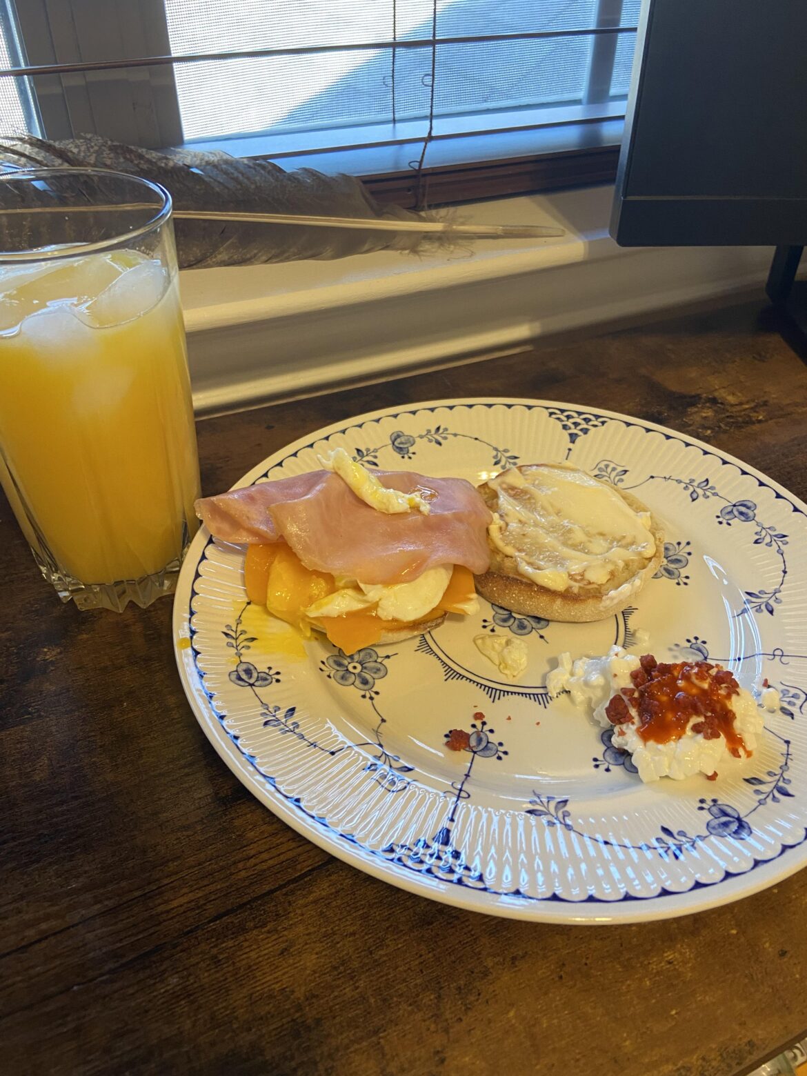 My breakfast sandwich